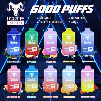 IQTE SPEED 6000Puffs