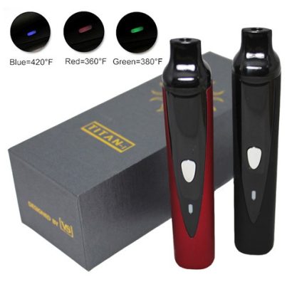 Titan 1 Herbal Vaporizer Dry Herb Vapor 3-Level Temperature Control Vape Pen e Cigarettes