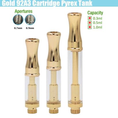 Gold & Chrome 92A3 A3 Cartridges