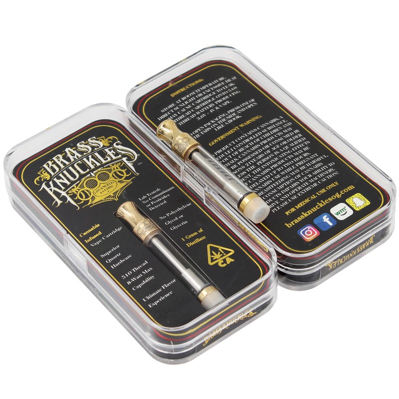 Brass Knuckles Cartridge And Flavor - THC Health Vape