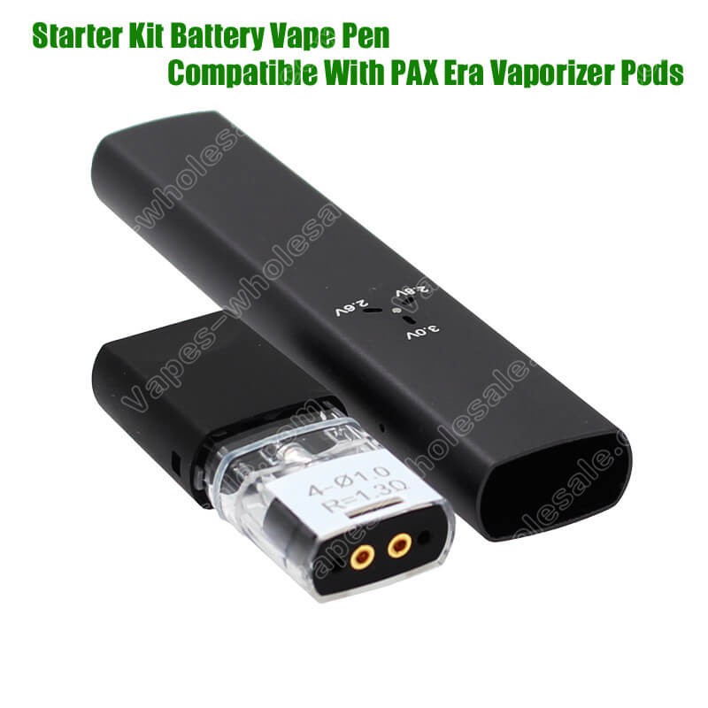 PAX Era Vaporizer Compatible Battery 380mAh Adjustable Voltage Vape Pen for CBD  THC Cannabis Oil Ceramic Coil Pods - Vapes Wholesale