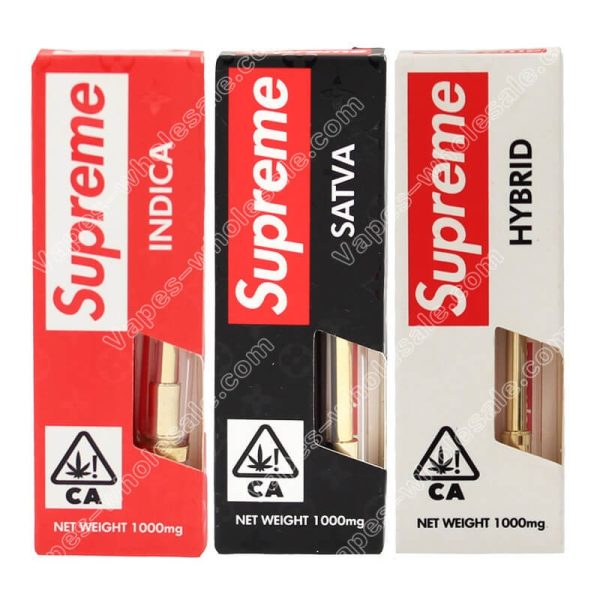 Supreme CBD THC Hemp Oil cartridges