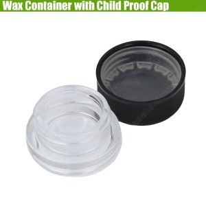 Glass Wax Container