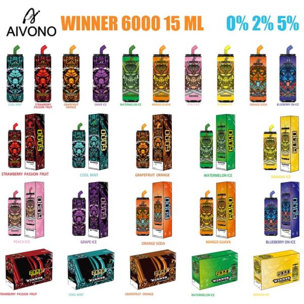 AIM-WINNER 6000puffs