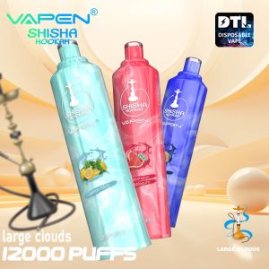 VAPEN Shisha Hookah 15000 15K Puffs DTL Disposable Vape SubOhm Coil JNR AL FAKHER Adalya Vaper Wape Flavors Huge Vapor