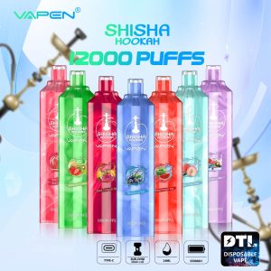 VAPEN Shisha Hookah 15000 15K Puffs DTL Disposable Vape SubOhm Coil JNR AL FAKHER Adalya Vaper Wape Flavors Huge Vapor