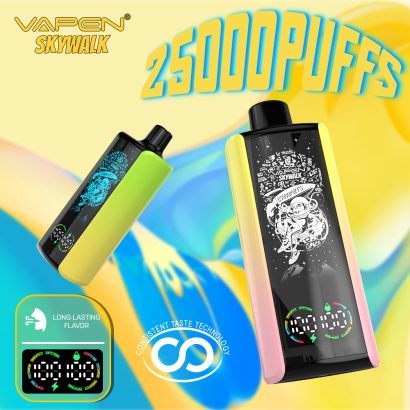 VAPEN-Skywalk-25000-25K-Puffs-Disposable-Vape-Consistent-Taste-Oil-and-Electricity-Display-Vapsolo-Super-RazzBar-Razz-Bar-15000-15K-Puff-Updated
