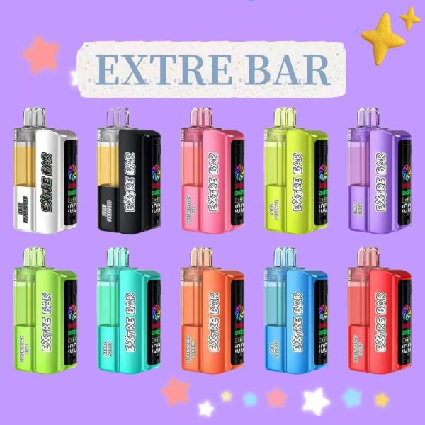 EXTRE BAR Switch Ultra Pod Kit 50K 30K Puff Normal Boost Mode Repalceable Disposable Vape Pods Foger Switch 30K 18K Puffs