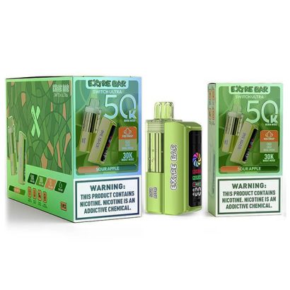 EXTRE BAR Switch Ultra Pod Kit 50K 30K Puff Normal Boost Mode Repalceable Disposable Vape Pods Foger Switch 30K 18K Puffs