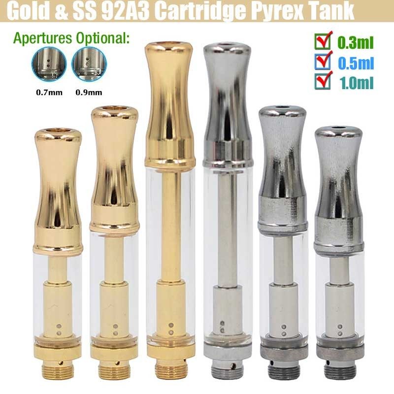 Gold & Chrome 92A3 A3 Cartridges